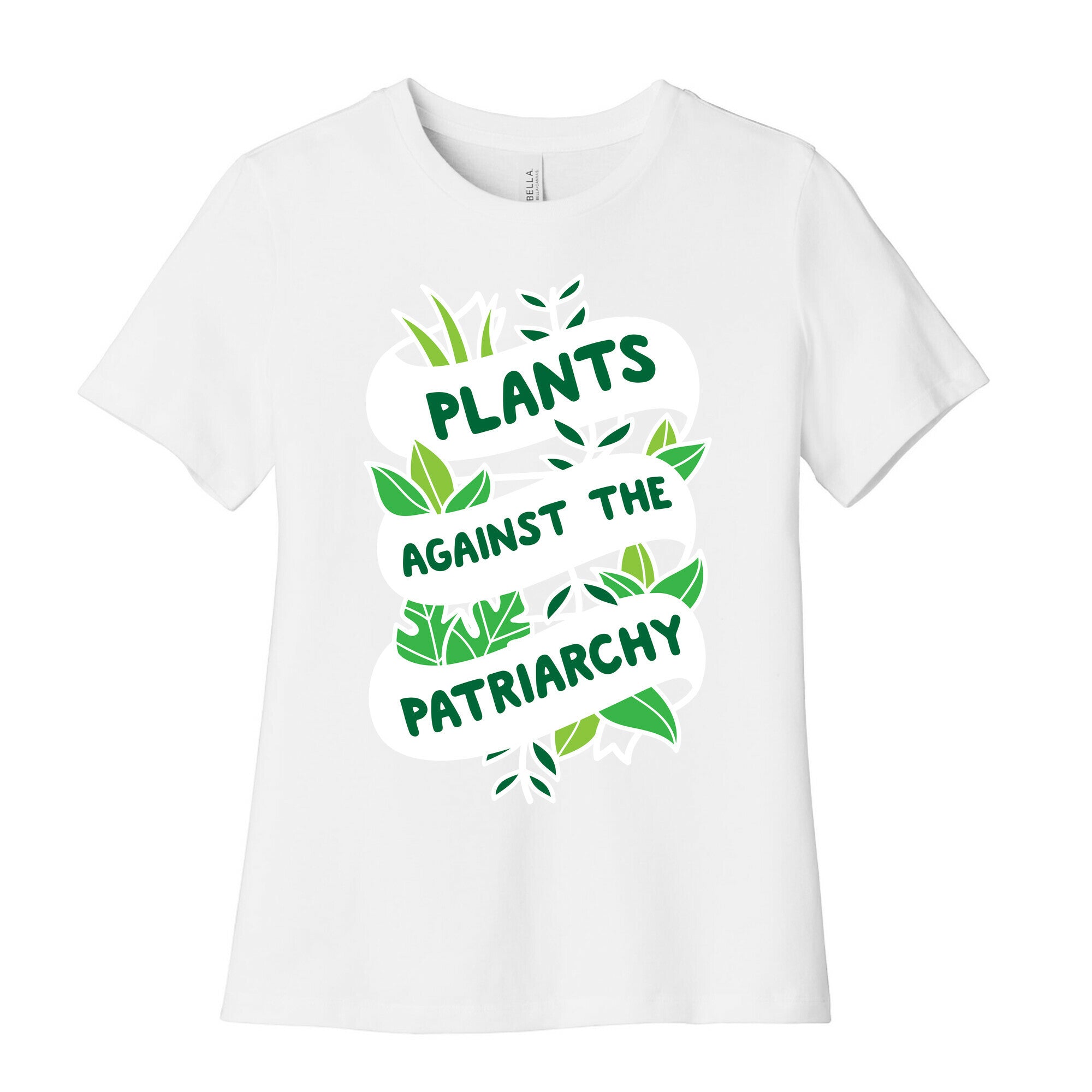 Plants Against The Patriarchy Women's Cotton Tee